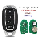 2019-2020 Hyundai Santa Fe / 4-Button Smart Key / PN: 95440-S2000 / TQ8-FOB-4F19